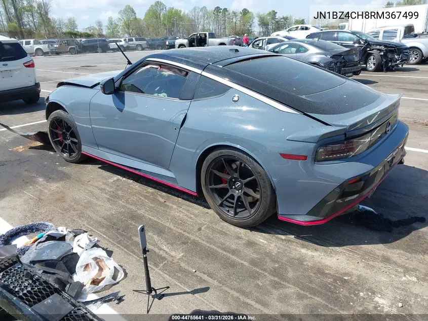 2024 Nissan Z Nismo Auto VIN: JN1BZ4CH8RM367499 Lot: 44755641