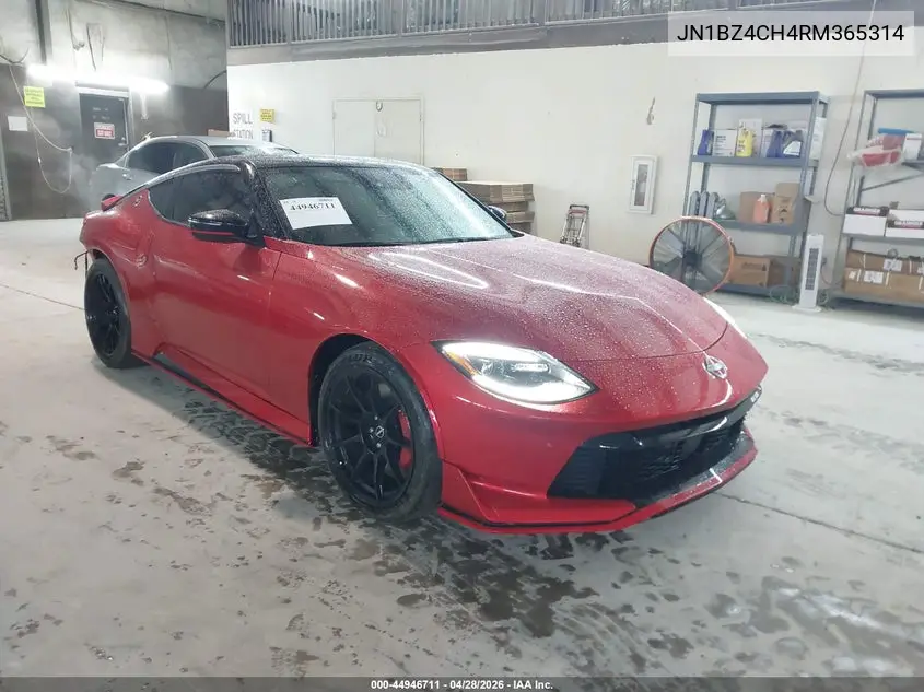 2024 Nissan Z Nismo Auto VIN: JN1BZ4CH4RM365314 Lot: 44946711