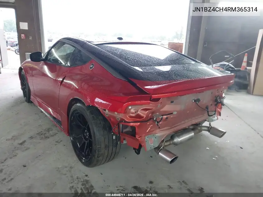 2024 Nissan Z Nismo Auto VIN: JN1BZ4CH4RM365314 Lot: 44946711