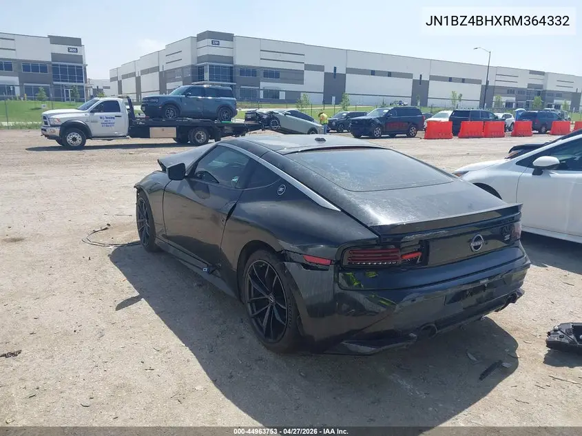 2024 Nissan Z Performance Auto VIN: JN1BZ4BHXRM364332 Lot: 44963753