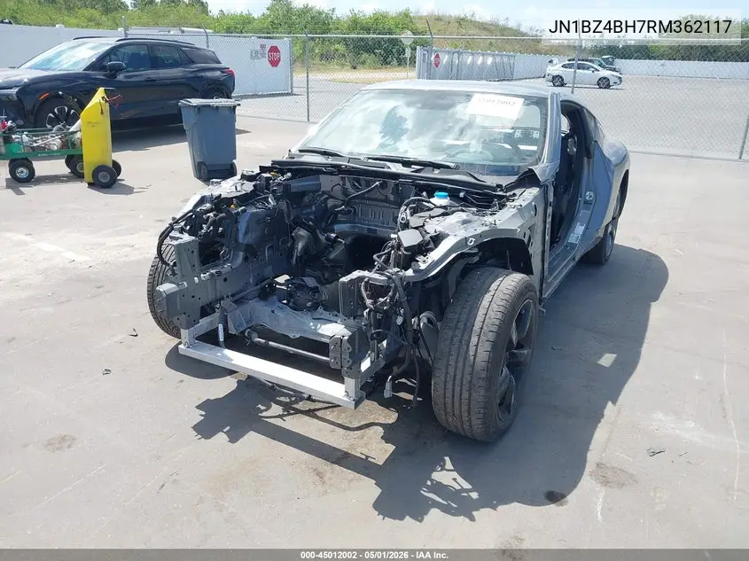 2024 Nissan Z Performance Auto VIN: JN1BZ4BH7RM362117 Lot: 45012002