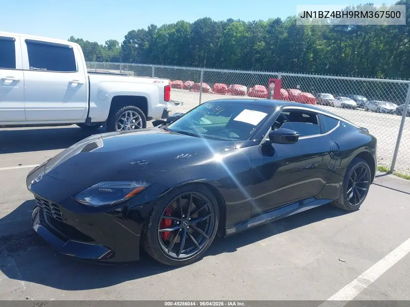 2024 Nissan Z Performance Auto VIN: JN1BZ4BH9RM367500 Lot: 45286044