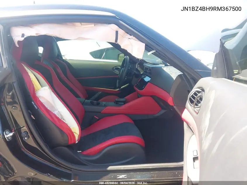 2024 Nissan Z Performance Auto VIN: JN1BZ4BH9RM367500 Lot: 45286044