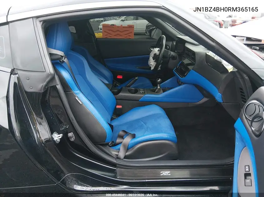 2024 Nissan Z Performance Manual VIN: JN1BZ4BH0RM365165 Lot: 45446041