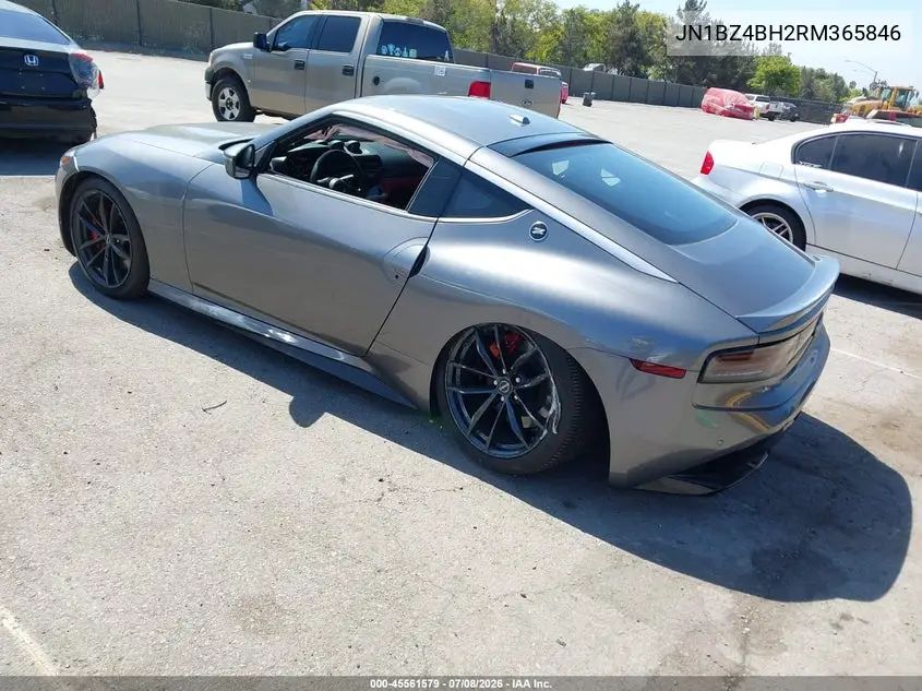 2024 Nissan Z Performance Auto VIN: JN1BZ4BH2RM365846 Lot: 45561579