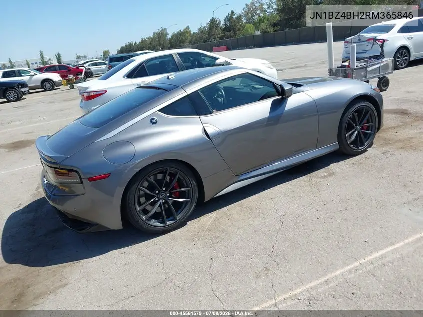 2024 Nissan Z Performance Auto VIN: JN1BZ4BH2RM365846 Lot: 45561579