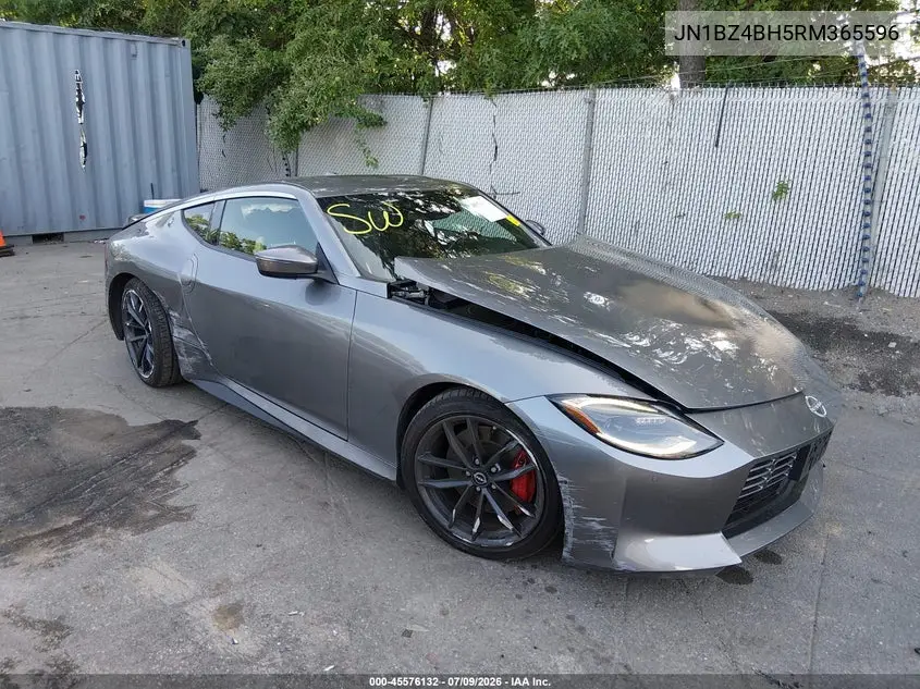 2024 Nissan Z Performance Auto VIN: JN1BZ4BH5RM365596 Lot: 45576132