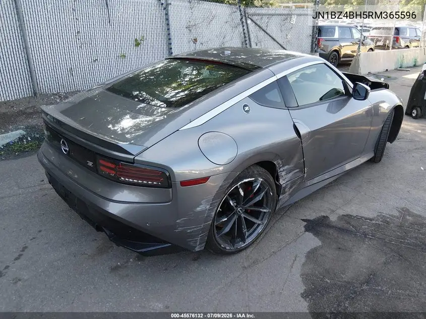 2024 Nissan Z Performance Auto VIN: JN1BZ4BH5RM365596 Lot: 45576132