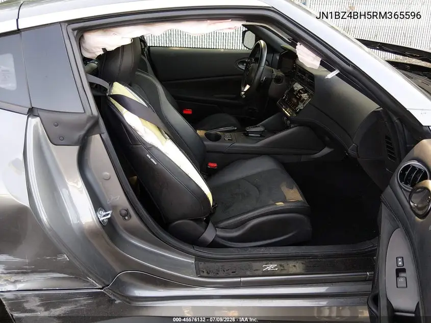 2024 Nissan Z Performance Auto VIN: JN1BZ4BH5RM365596 Lot: 45576132
