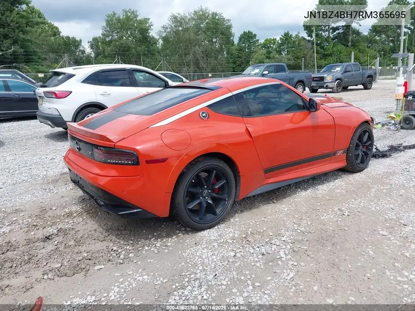 2024 Nissan Z Performance Auto VIN: JN1BZ4BH7RM365695 Lot: 45623765
