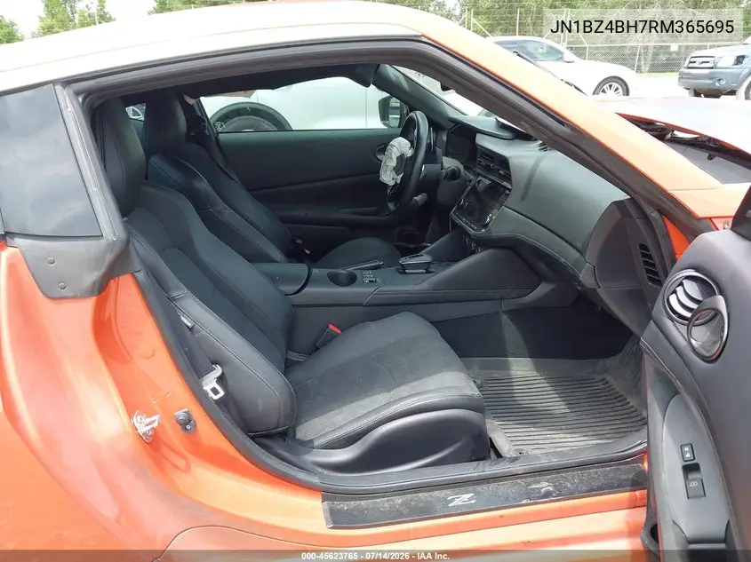 2024 Nissan Z Performance Auto VIN: JN1BZ4BH7RM365695 Lot: 45623765