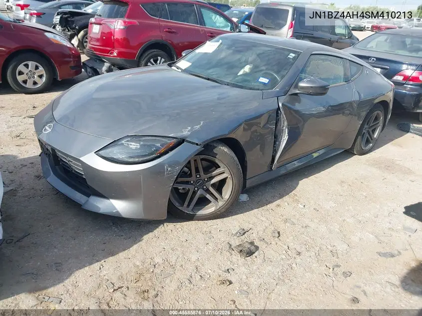 2025 Nissan Z Sport Automatic Transmission VIN: JN1BZ4AH4SM410213 Lot: 45585876