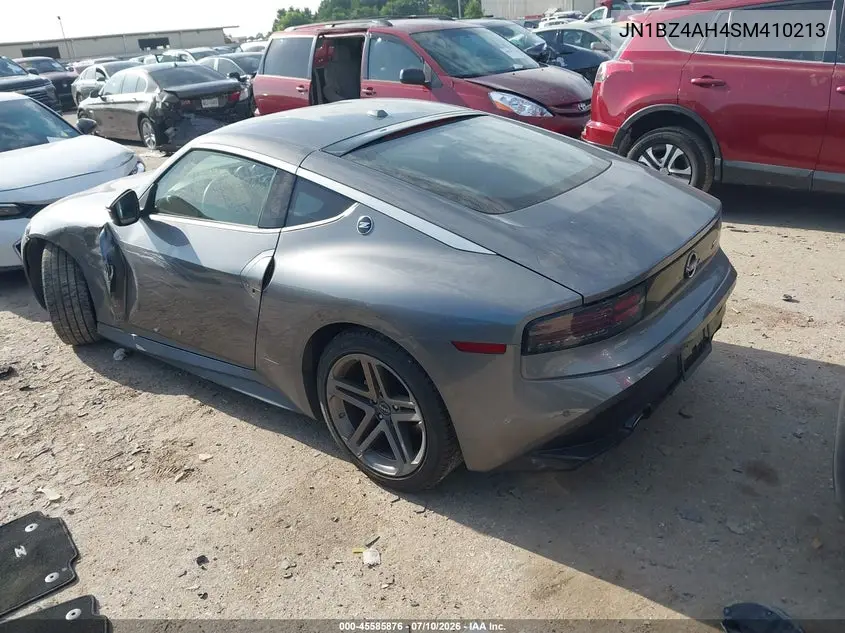 2025 Nissan Z Sport Automatic Transmission VIN: JN1BZ4AH4SM410213 Lot: 45585876