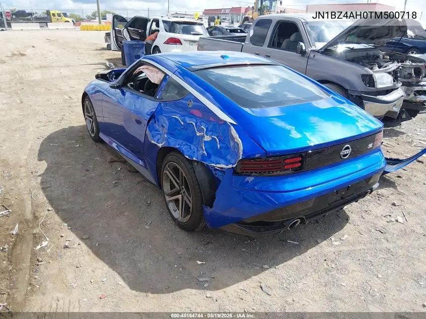 2026 Nissan Z Sport VIN: JN1BZ4AH0TM500718 Lot: 45164744