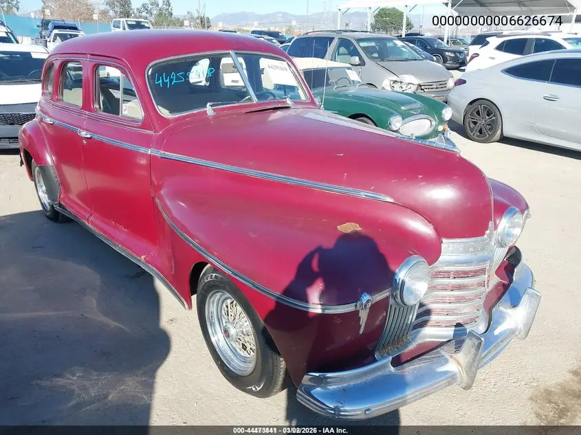 1941 Oldsmobile Other VIN: 00000000006626674 Lot: 44473841