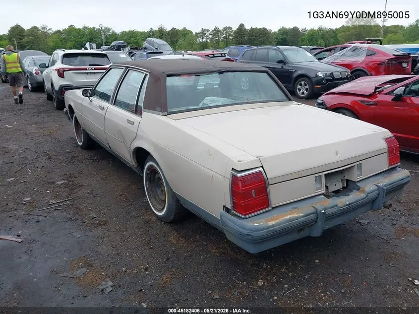 1983 Oldsmobile Delta 88 Royale VIN: 1G3AN69Y0DM895005 Lot: 45182406