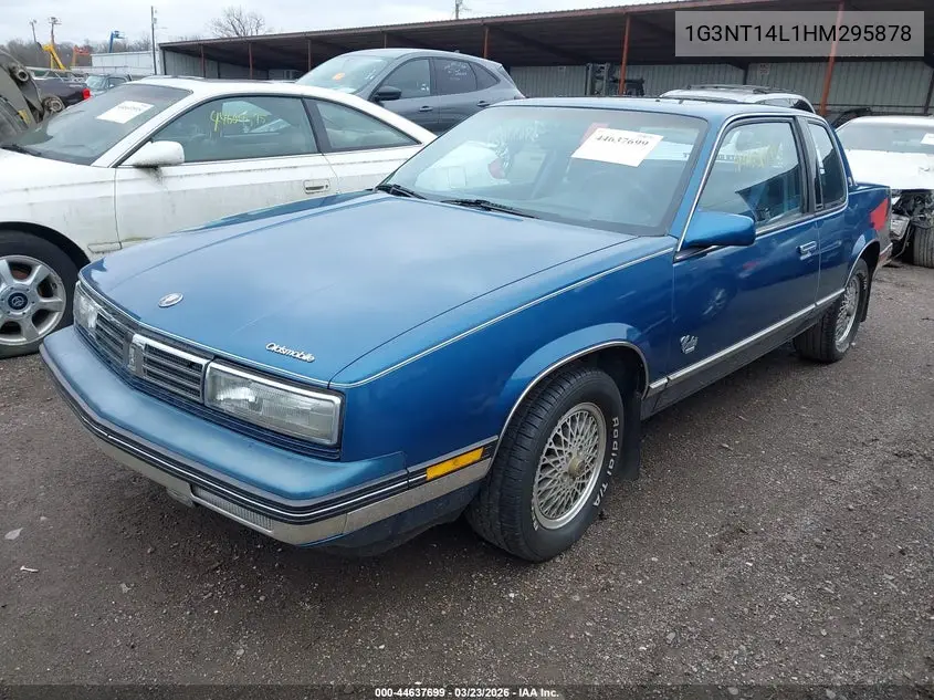 1987 Oldsmobile Calais Supreme VIN: 1G3NT14L1HM295878 Lot: 44637699
