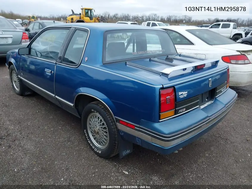1987 Oldsmobile Calais Supreme VIN: 1G3NT14L1HM295878 Lot: 44637699