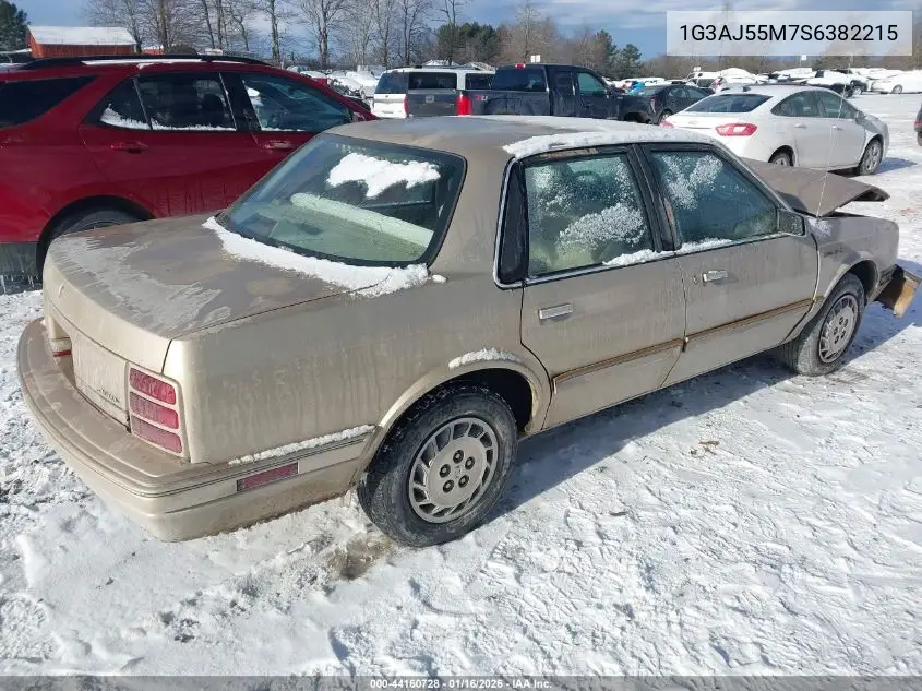 1995 Oldsmobile Ciera Sl VIN: 1G3AJ55M7S6382215 Lot: 44160728