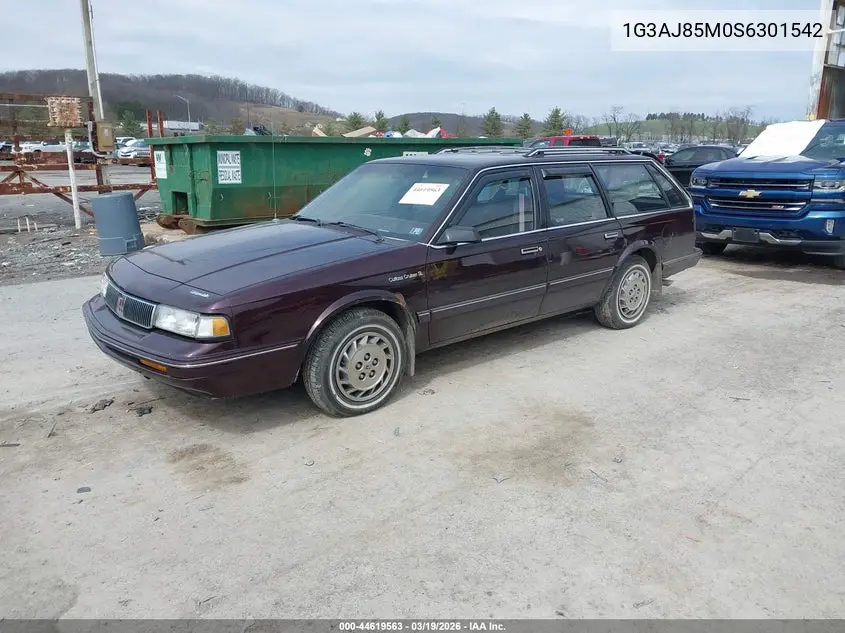 1995 Oldsmobile Ciera Sl Cruiser VIN: 1G3AJ85M0S6301542 Lot: 44619563