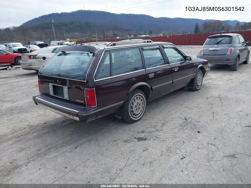 1995 Oldsmobile Ciera Sl Cruiser VIN: 1G3AJ85M0S6301542 Lot: 44619563