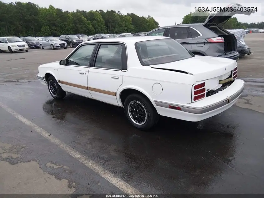 1995 Oldsmobile Ciera Sl VIN: 1G3AJ55MXS6403574 Lot: 45184617