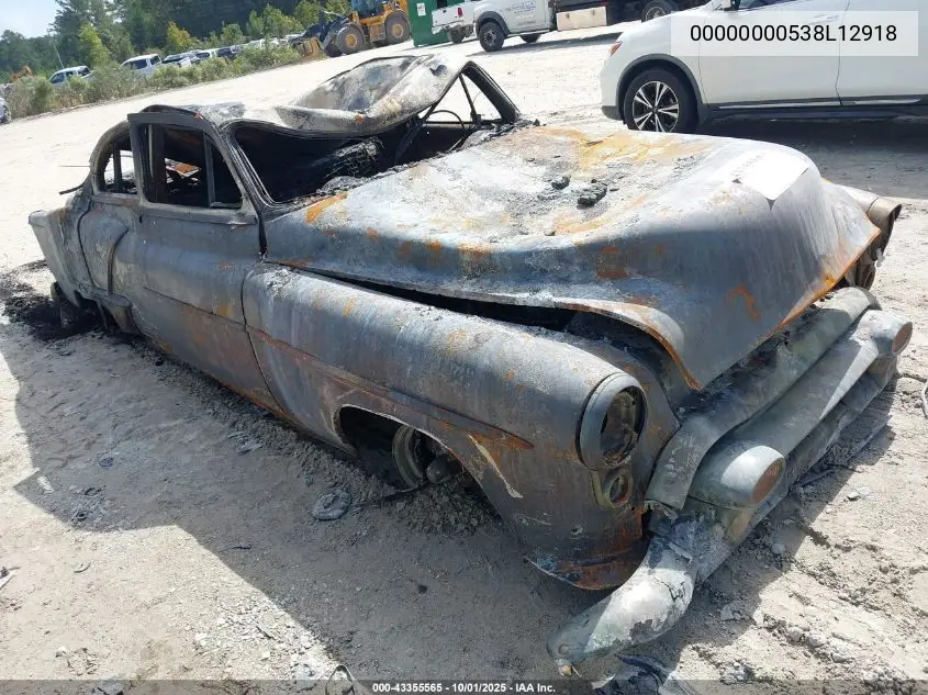 1953 Oldsmobile 88 VIN: 00000000538L12918 Lot: 43355565