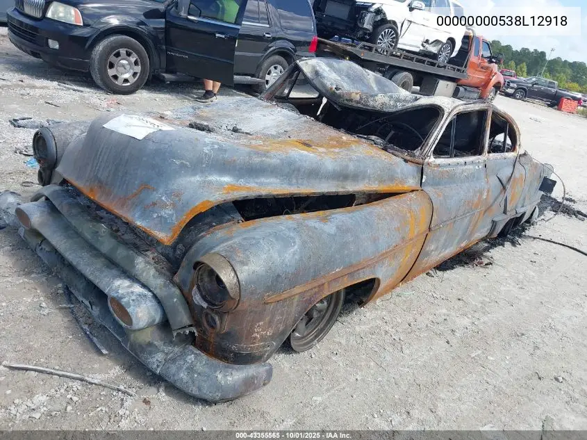 1953 Oldsmobile 88 VIN: 00000000538L12918 Lot: 43355565