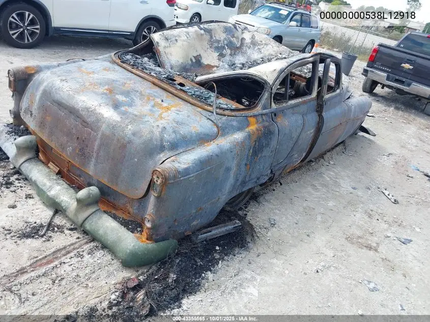 1953 Oldsmobile 88 VIN: 00000000538L12918 Lot: 43355565