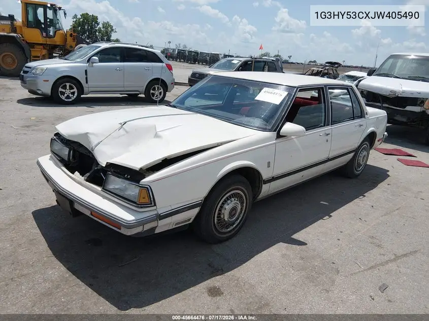 1988 Oldsmobile Delta 88 Royale Brougham VIN: 1G3HY53CXJW405490 Lot: 45664476