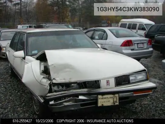 1989 Oldsmobile Delta 88 VIN: 1G3HY54C3KW383090 Lot: 2559427