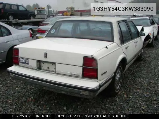 1989 Oldsmobile Delta 88 VIN: 1G3HY54C3KW383090 Lot: 2559427