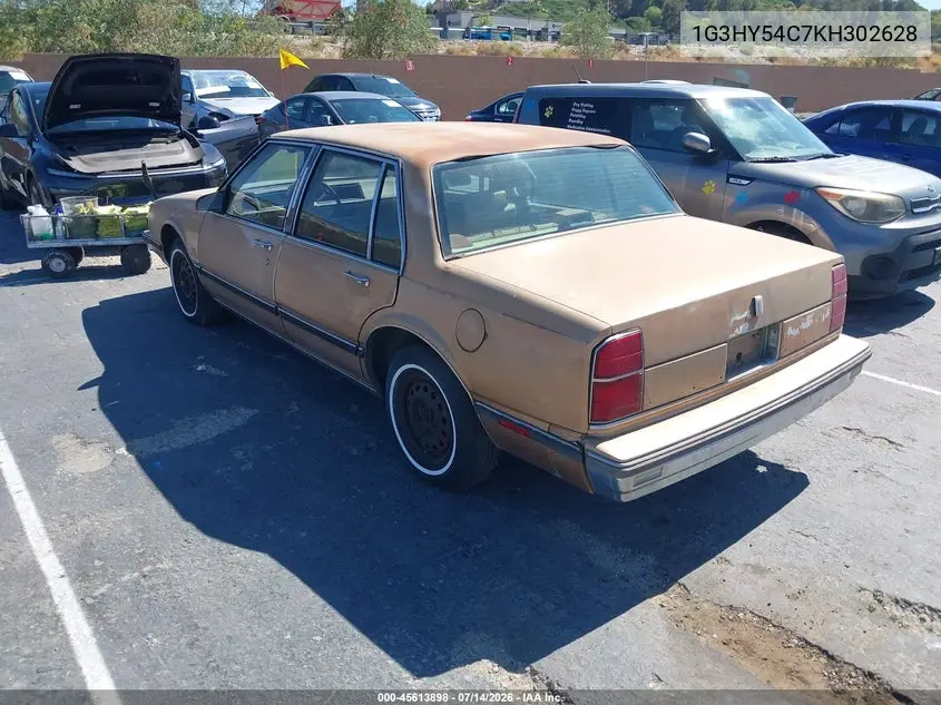 1989 Oldsmobile Delta 88 Royale Brougham VIN: 1G3HY54C7KH302628 Lot: 45613898