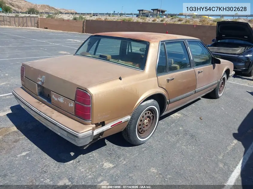 1989 Oldsmobile Delta 88 Royale Brougham VIN: 1G3HY54C7KH302628 Lot: 45613898
