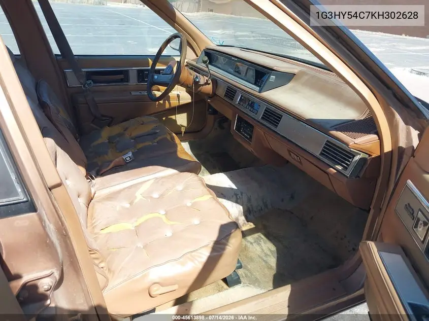 1989 Oldsmobile Delta 88 Royale Brougham VIN: 1G3HY54C7KH302628 Lot: 45613898