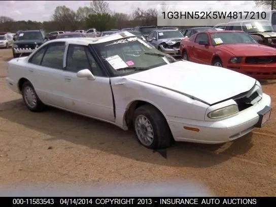 1998 Oldsmobile 88 Ls VIN: 1G3HN52K5W4817210 Lot: 11583543