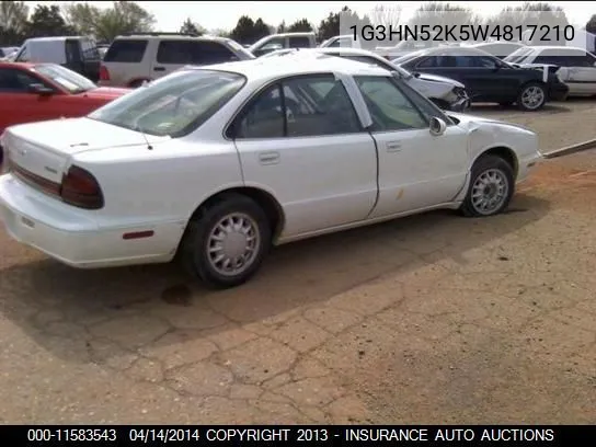 1998 Oldsmobile 88 Ls VIN: 1G3HN52K5W4817210 Lot: 11583543