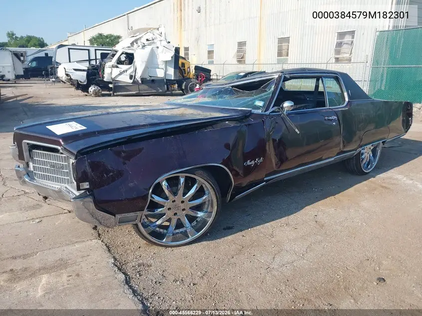 1969 Oldsmobile 98 VIN: 0000384579M182301 Lot: 45566229