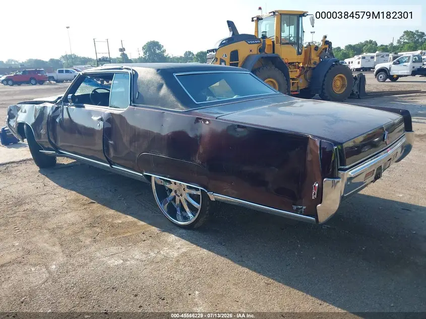 1969 Oldsmobile 98 VIN: 0000384579M182301 Lot: 45566229