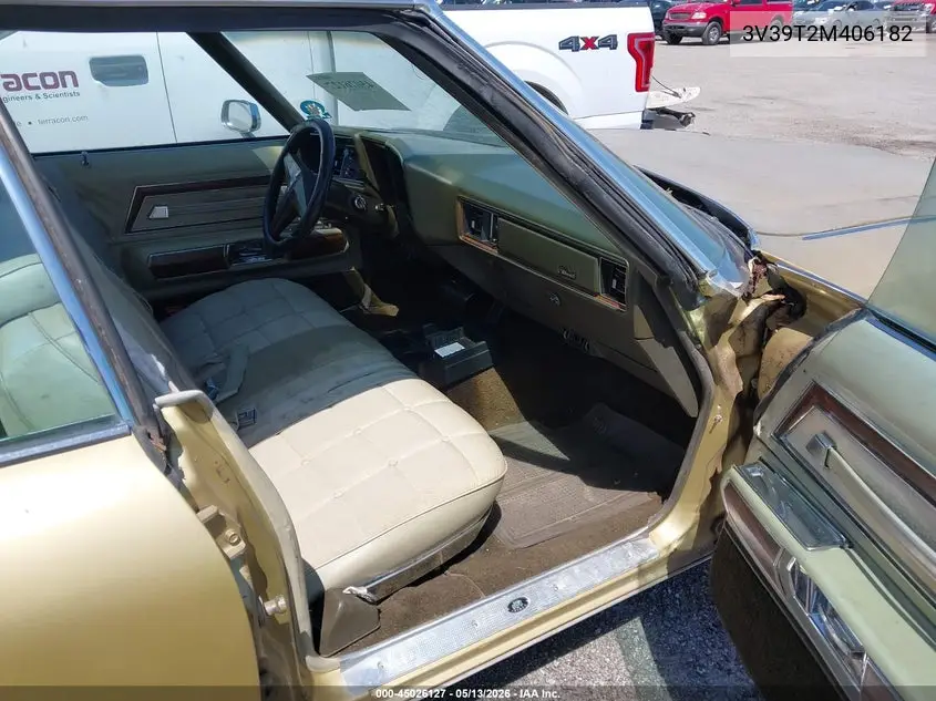 1972 Oldsmobile 98 VIN: 3V39T2M406182 Lot: 45026127