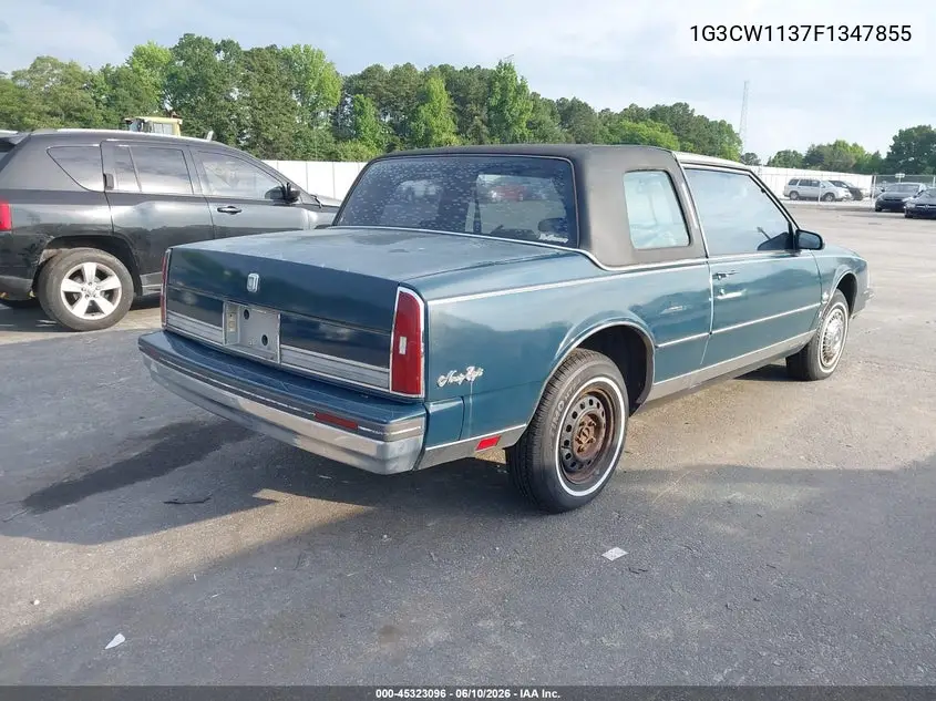 1985 Oldsmobile 98 Regency Brougham VIN: 1G3CW1137F1347855 Lot: 45323096