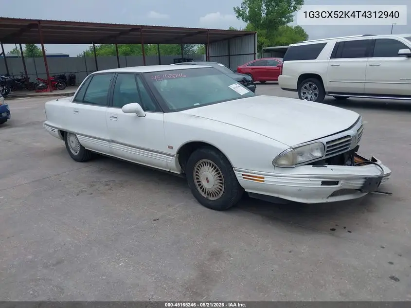 1996 Oldsmobile 98 Regency Elite VIN: 1G3CX52K4T4312940 Lot: 45165246