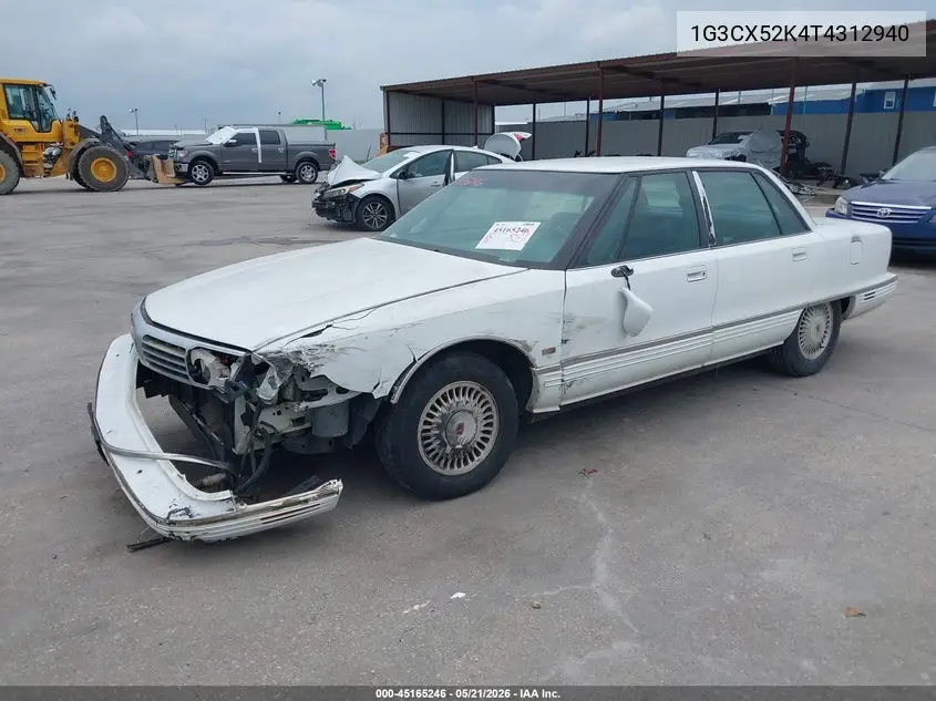 1996 Oldsmobile 98 Regency Elite VIN: 1G3CX52K4T4312940 Lot: 45165246