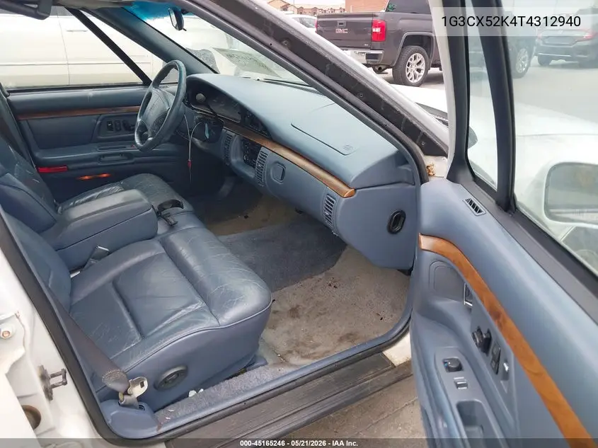 1996 Oldsmobile 98 Regency Elite VIN: 1G3CX52K4T4312940 Lot: 45165246