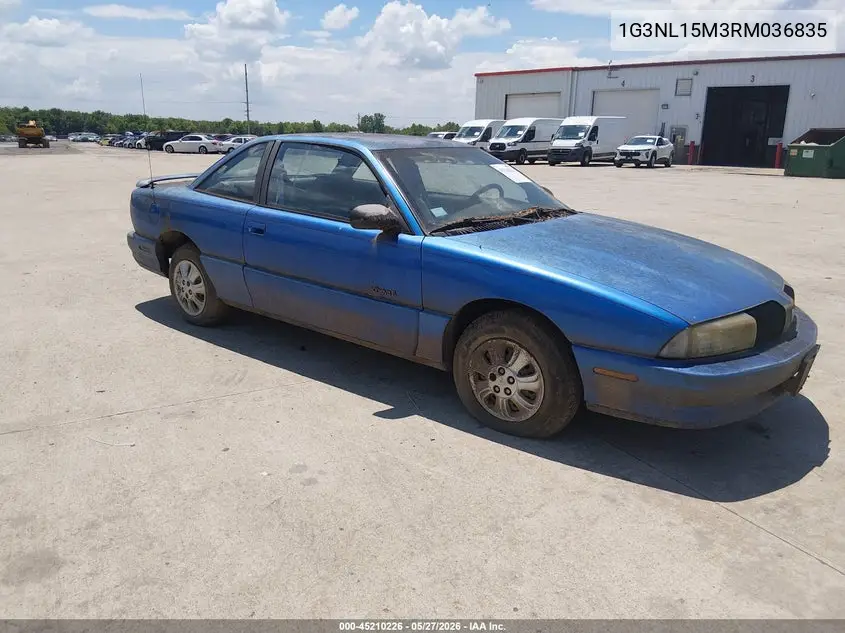 1994 Oldsmobile Achieva S VIN: 1G3NL15M3RM036835 Lot: 45210226