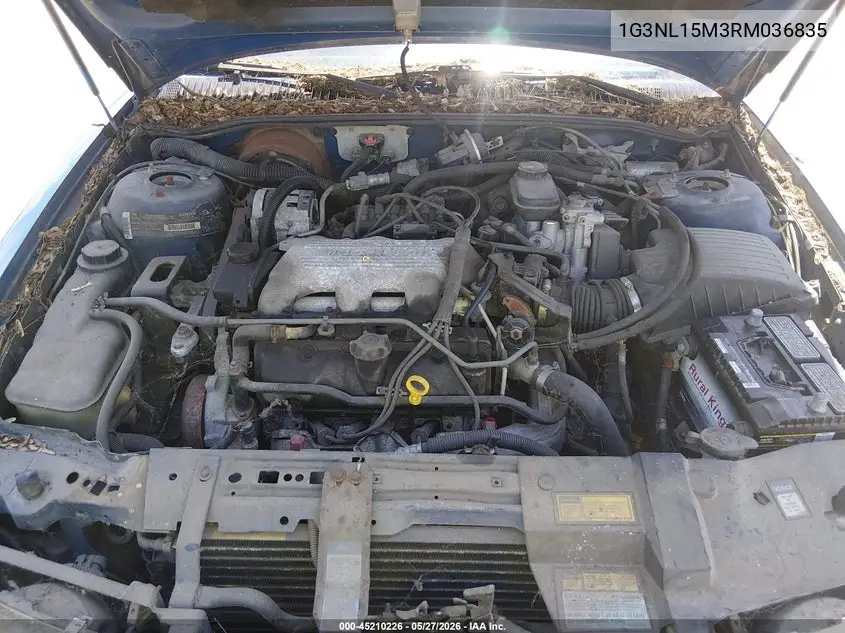 1994 Oldsmobile Achieva S VIN: 1G3NL15M3RM036835 Lot: 45210226