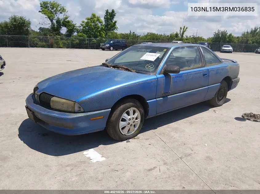 1994 Oldsmobile Achieva S VIN: 1G3NL15M3RM036835 Lot: 45210226