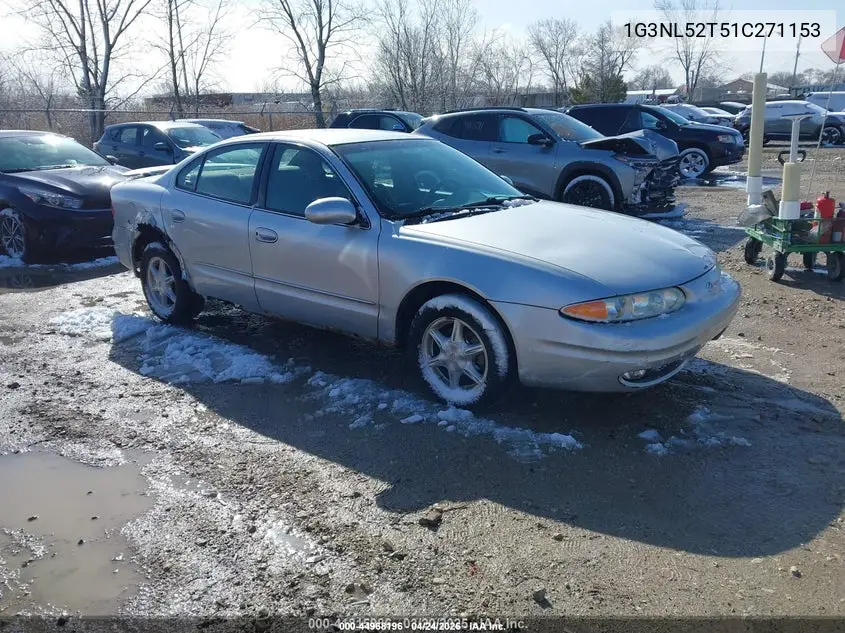 2001 Oldsmobile Alero Gl1 VIN: 1G3NL52T51C271153 Lot: 44968196