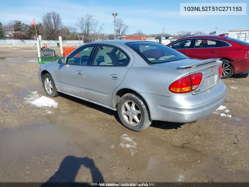 2001 Oldsmobile Alero Gl1 VIN: 1G3NL52T51C271153 Lot: 44968196