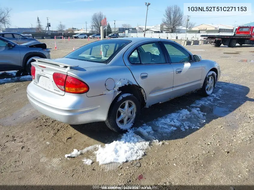 2001 Oldsmobile Alero Gl1 VIN: 1G3NL52T51C271153 Lot: 44968196